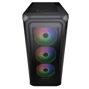 Cougar Archon 2 RGB Mid Tower Mesh Black | ARGB | Full Mesh Front | ATX | Tempered Glass
