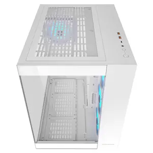 Cougar FV150 RGB Mid Tower Black | Dual Chamber | 400mm GPU | 360mm AIO | ARGB | Type-C