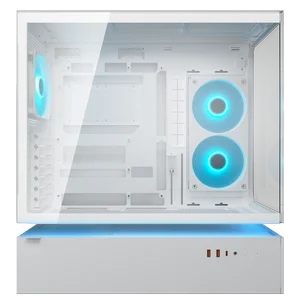 Cougar CFV235 Series Mid Tower White | Float-In Form Flow-In Function | ARGB