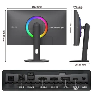 KOORUI S2741LM 27" Dual-Mode QD-Mini LED Gaming Monitor | 4K 160Hz / FHD 320Hz & HDR 1400