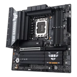 ASUS TUF GAMING B860M-PLUS WIFI Micro-ATX Motherboard | Intel LGA 1851, DDR5 8800+ MT/s (OC), PCIe 5.0 M.2, Wi-Fi 7 & Realtek 2.5Gb LAN
