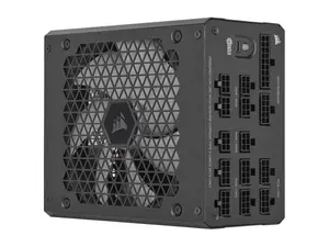 CORSAIR HX1000i 1000W Fully Modular 80 PLUS Platinum Digital Power Supply (UK Plug) | ATX 3.1 & PCIe 5.1 Ready, Native 12V-2x6 GPU Cable, iCUE Digital Control, Zero RPM Mode & 100% Japanese Capacitors