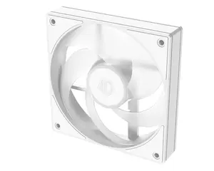 ID-COOLING AS-120-ARGB-W Trio High-Performance 120mm PWM Case & Radiator Fans (3-Pack / Snow White) | Model: AS-120-ARGB-W TRIO, 3x 120mm PWM Fans, Vibrant Motherboard Sync 5V 3-Pin ARGB Lighting with Daisy-Chain Headers, Wide 300–2000 RPM Dynamic Sp