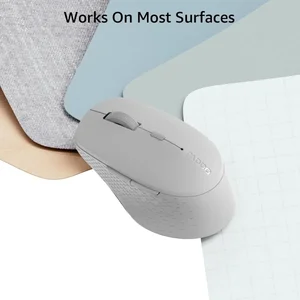 Rapoo M300 Silent Multi-Mode Wireless Optical Mouse (White / Light Grey)