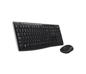 Logitech MK270r Wireless Keyboard and Mouse Combo (Black)