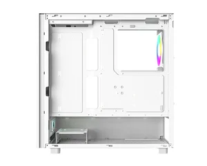 ID-COOLING WARE 510 ARGB WHITE ATX PC Case | Classic High-Airflow Mid-Tower, Tempered Glass, 4x Pre-Installed ARGB Fans & Dual 360mm Radiator Support