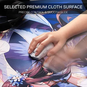 Redragon AK1s Mid-Size Gaming Mousepad P046 | Textured Cloth Surface | Non-slip Rubber Base