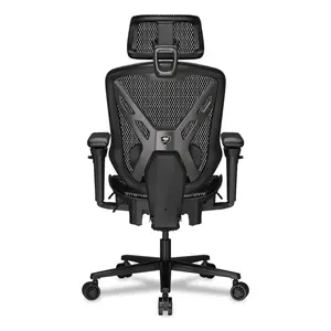 COUGAR Speeder Black | Racing-Inspired Gaming Chair | 3D Hyperrotation Armrests 225° | Adjustable Seat Depth | TÜV Certified