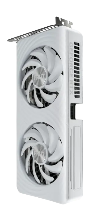 Palit GeForce RTX 5060 Ti White OC 16GB GDDR7 — Blackwell | 2602 MHz | Dual Fan | SFF | DLSS 4
