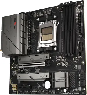 Sapphire PULSE B850M WIFI — AMD AM5 | B850 Chipset | Micro-ATX | DDR5-8000 | PCIe 5.0 | WiFi 6 | 4× DIMM
