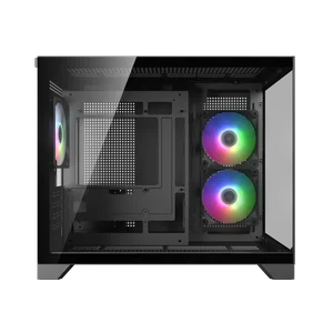 Cougar FV150 Mini Black & White | Dual Chamber | Reverse Connector MB | 400mm GPU | 360mm AIO