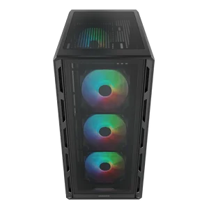 Cougar Airface Pure RGB Compact ATX Mid Tower Black | ARGB | Mesh Front | Tempered Glass