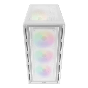 Cougar Airface Pure RGB Compact ATX Mid Tower Black | ARGB | Mesh Front | Tempered Glass