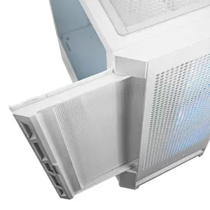 Cougar Duoface RGB Mid Tower Black | 2-Type Front Panels | Dual Chamber | ATX | ARGB