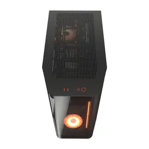 Cougar FV270 RGB Black | 4 Pre-Installed Fans | Mid Tower | Tempered Glass | ARGB