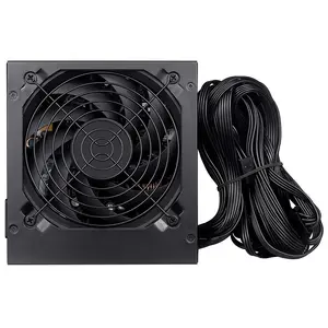 Ease EB650 650W 80 Plus Bronze Power Supply | Active PFC, SMD DC-to-DC Circuit, 120mm Silent Fan & Black Flat Cables