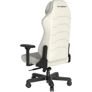 DXRacer Master Series Premium Ergonomic Executive Gaming Chair (Size XL / All Black) | Model: GC/XLMF24LTA/N (DMC-I233S-N), Premium Microfiber Leatherette & Cold-Cure Foam, Integrated 4D Rotary Lumbar Support, Rail-Mounted Adjustable Slow-Rebound Mem