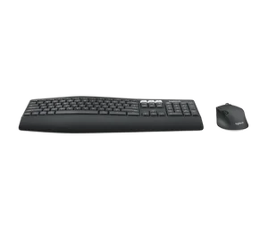 Logitech MK850 Performance Wireless Keyboard and Mouse Combo | Model: MK850 (920-008227), Full-Size Curved Keyboard with Cushioned Palm Rest & Multi-Device Easy-Switch