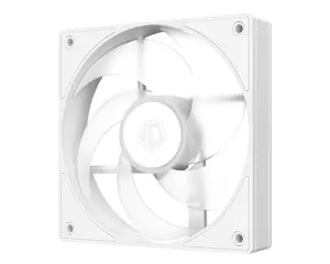 ID-COOLING AS-120-ARGB-W Trio High-Performance 120mm PWM Case & Radiator Fans (3-Pack / Snow White) | Model: AS-120-ARGB-W TRIO, 3x 120mm PWM Fans, Vibrant Motherboard Sync 5V 3-Pin ARGB Lighting with Daisy-Chain Headers, Wide 300–2000 RPM Dynamic Sp