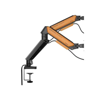 AndaSeat Stealth Pro II Duo A9-2S Dual Monitor Arm – Titanium