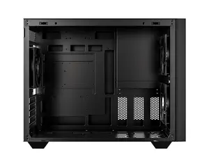 ID-COOLING FLOW 500 AIR Micro-ATX PC Case | High-Airflow Mesh Front, Tempered Glass Side Panel, 3x Pre-Installed PWM Fans & 360mm Radiator Support