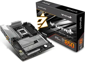 Sapphire NITRO+ B850A WIFI 7 — AMD AM5 | B850 | ATX | 12+2+1 Phase 55A VRM | DDR5-8000 | WiFi 7 | PCIe 5.0