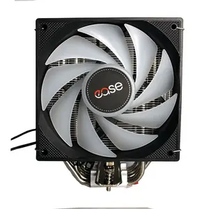 EASE EAF1218 CPU Air Cooler | 6 Heat Pipes | TDP 250W | ARGB Fan 120mm | High-Performance Tower | AM4 / AM5 / LGA1700 / LGA1851 | Dual-Fan Support | Premium Air Cooling Solution