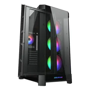 Cougar DUOFACE Pro RGB Black | Dual Chamber | 400mm GPU | 360mm AIO | ARGB | E-ATX