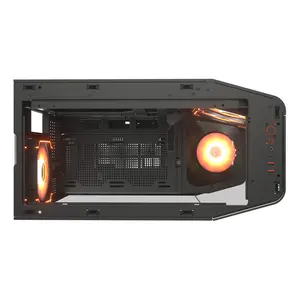 Cougar FV270 RGB Black | 4 Pre-Installed Fans | Mid Tower | Tempered Glass | ARGB