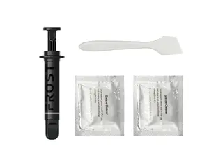 ID-COOLING FROST X55 Top-Tier Performance Scented Thermal Paste (4g Syringe / Mix Edition) | Model: FROST X55 4G Mix (Assorted Scents: Viola, Bella, Poma & Luna), 16.2 W/m-K Ultra-High Thermal Conductivity, 0.02 ℃-cm²/W Low Thermal Resistance, Non-Co