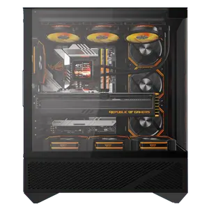 DARKFLASH DY460 ATX PC Case Black