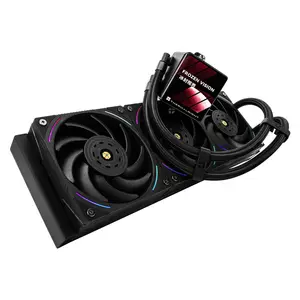 Thermalright Frozen Vision 360 BLACK All-in-One Liquid CPU Cooler | 2.88" IPS LCD Display