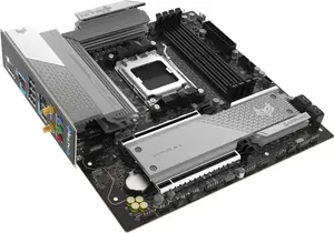 Sapphire NITRO+ B850M WIFI — AMD AM5 | B850 | Micro-ATX | DDR5-8000 | PCIe 5.0 | WiFi 6 | 4× DIMM | Premium VRM