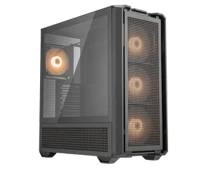 Cougar MX600 Air Pro Black & White | 3x140mm + 1x120mm ARGB Fans | E-ATX | 400mm GPU | Airflow Ramp