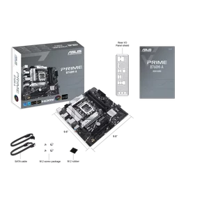 ASUS PRIME B760M-A Intel® LGA 1700 Micro-ATX Motherboard | DDR5, Dual M.2 NVMe, 4x DDR5 & Realtek 2.5GbE