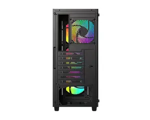 ID-COOLING WARE 310 ARGB Micro-ATX PC Case | High-Airflow Mesh Front, Tempered Glass Side Panel, 3x Pre-Installed ARGB Fans & 240mm/280mm Radiator Support