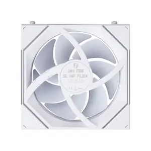 LIAN LI UNI FAN SL-INF FLEX Reverse  120mm ARGB PWM PC Cooling Fan 3-Pack with L-Wireless Controller | Dual-Sided Frame Design, 2.4 GHz L-Wireless Sync & Motherboard Dual-Mode Control, Triple-Zone Infinity Mirror RGB & FDB Bearing