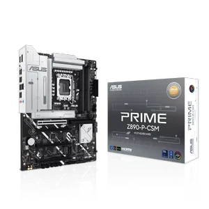ASUS PRIME Z890-P-CSM ATX Motherboard | Intel LGA 1851, DDR5 8600+ MT/s (OC), PCIe 5.0 M.2, Thunderbolt™ 4 & ASUS Corporate Stable Model