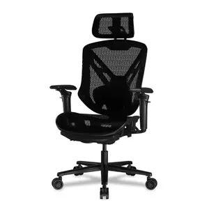 COUGAR Speeder Black | Racing-Inspired Gaming Chair | 3D Hyperrotation Armrests 225° | Adjustable Seat Depth | TÜV Certified