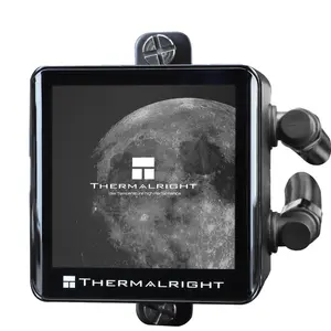 Thermalright Frozen Vision 360 BLACK All-in-One Liquid CPU Cooler | 2.88" IPS LCD Display
