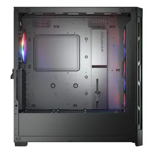 Cougar DUOFACE Pro RGB Black | Dual Chamber | 400mm GPU | 360mm AIO | ARGB | E-ATX