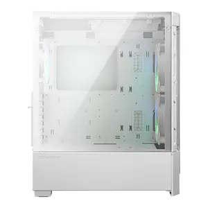 Cougar Duoface RGB Mid Tower Black | 2-Type Front Panels | Dual Chamber | ATX | ARGB