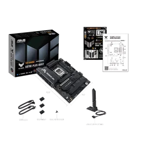 ASUS TUF GAMING X870E-PLUS WIFI7 AMD AM5 ATX Motherboard | PCIe 5.0, Wi-Fi 7 & 16+2+1 DrMOS Power