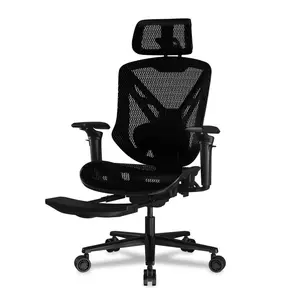COUGAR Speeder Black | Racing-Inspired Gaming Chair | 3D Hyperrotation Armrests 225° | Adjustable Seat Depth | TÜV Certified
