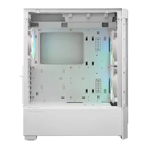 Cougar Duoface RGB Mid Tower Black | 2-Type Front Panels | Dual Chamber | ATX | ARGB