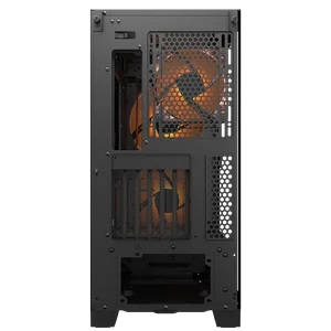 Cougar Airface FLO RGB Mid Tower Black | 2x 180mm ARGB PWM | Mesh Front | ATX