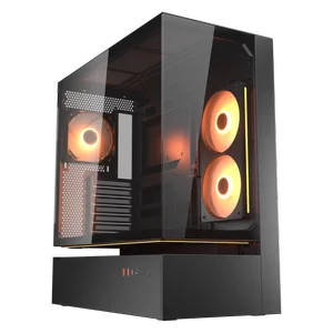 Cougar CFV235 Series Mid Tower White | Float-In Form Flow-In Function | ARGB