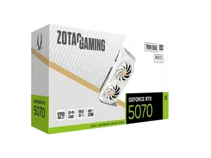 ZOTAC GAMING GeForce RTX 5070 Twin Edge OC White Edition 12GB GDDR7