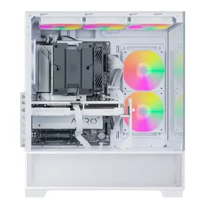 SILVERSTONE LUCID 05 ARGB | Black & White