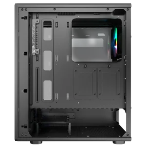 Cougar Airface Pure RGB Compact ATX Mid Tower Black | ARGB | Mesh Front | Tempered Glass